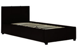 Hygena Hendry Small Double Ottoman Bed - Chocolate